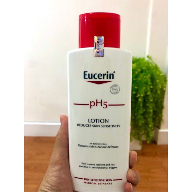 EUCERIN SỮA DƯỠNG THỂ DÀNH CHO DA NHẠY CẢM PH5 LOTION 250ML [Chính Hãng]