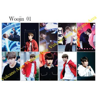 Bộ Sticker Wanna One - Woojin - có nhiều mẫu hình dán Kpop