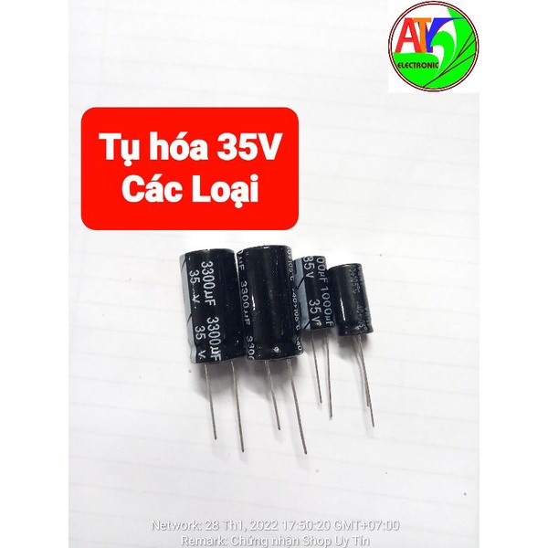 Tụ hóa 35V 3300uF 1000uF