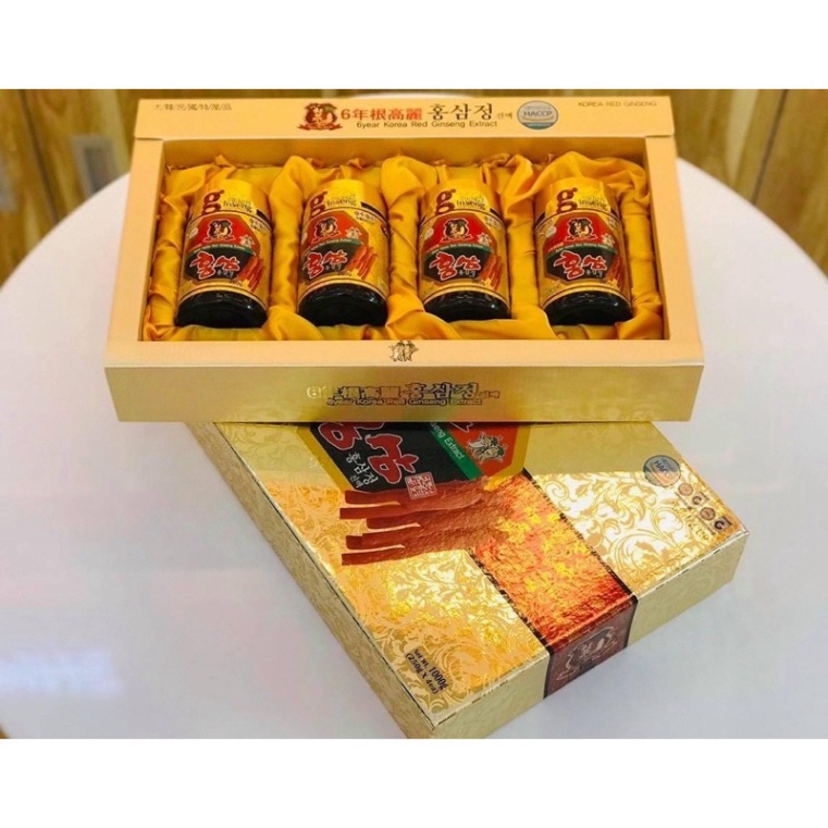 Cao hồng sâm hàn quốc hộp giấy 4 lọ * 250g [ Hàng Mới Về ]