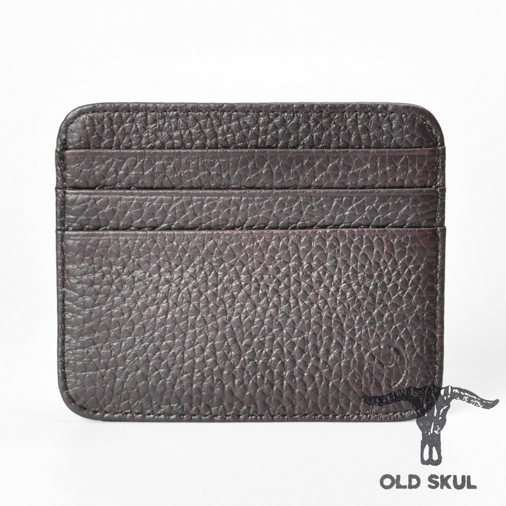 Ví đựng thẻ da bò thật card holder kích thước 108x85mm V030
