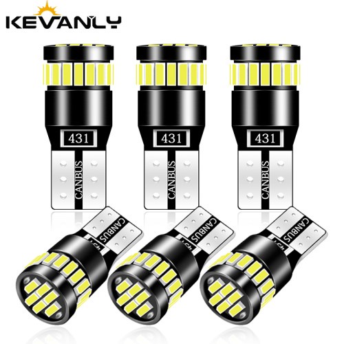 1pcs Super Bright T10 LED kevanly 12v Car Tail