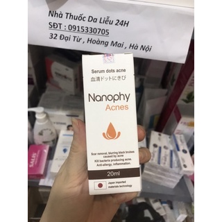 Nanophy acnes 20ml hỗ trợ mụn đỏ thâm