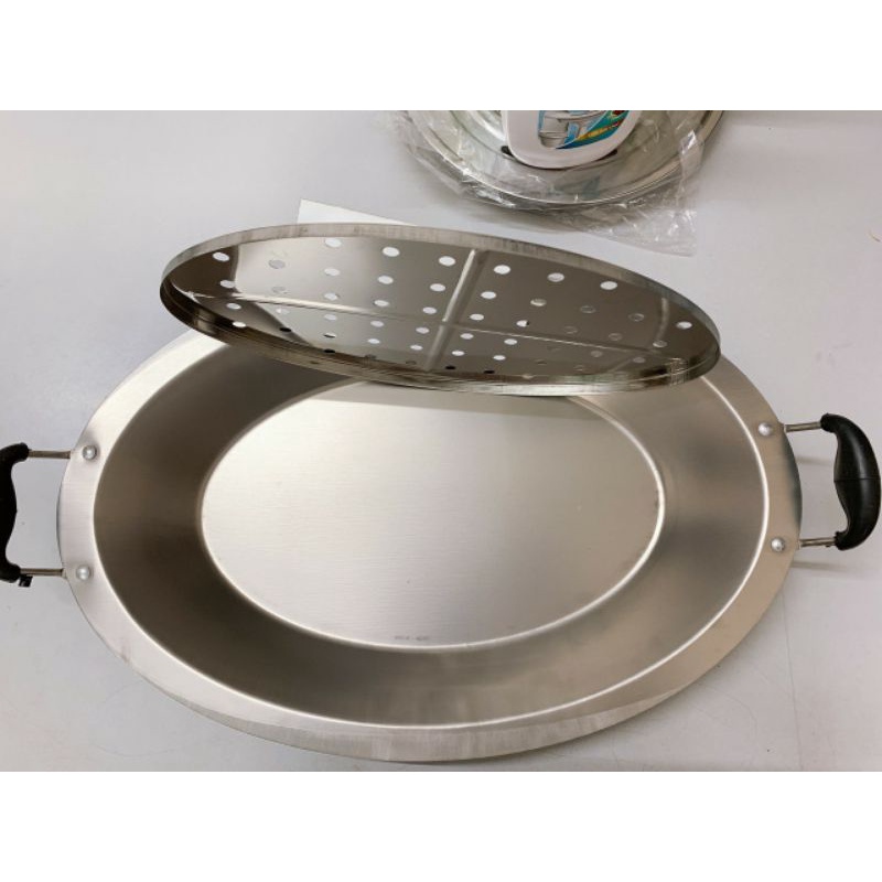 KHAY OM CÁ INOX- khay lẩu cá inox cao cấp