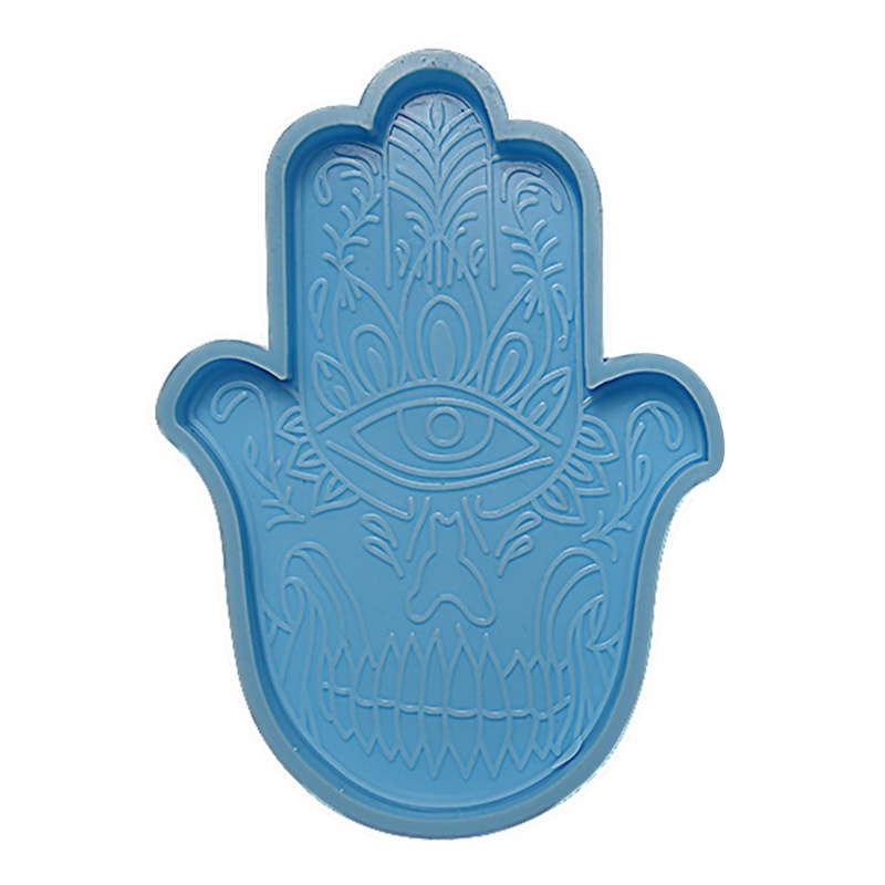 Khuôn Silicone Làm Đế Lót Ly Hình Bàn Tay Fatima Diy Trang Trí Nhà Cửa