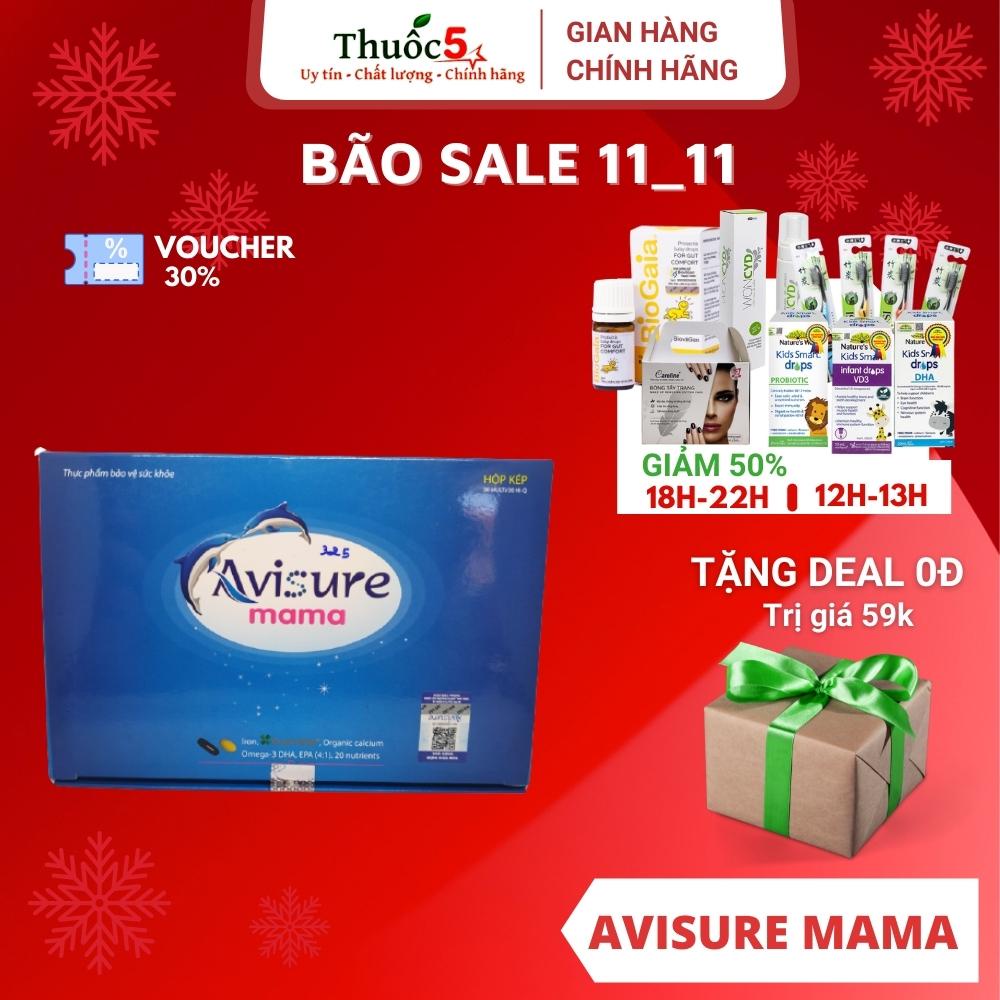 [GIÁ GỐC] Avisure mama Vitamin tổng hợp cho bà bầu chính hãng - Hộp 30 viên