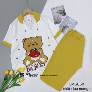 BỘ LỤA NGỐ IN MANGO
