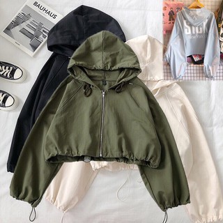 [Giá Tốt] ÁO KHOÁC DÙ Lửng M690 (Một Lớp)