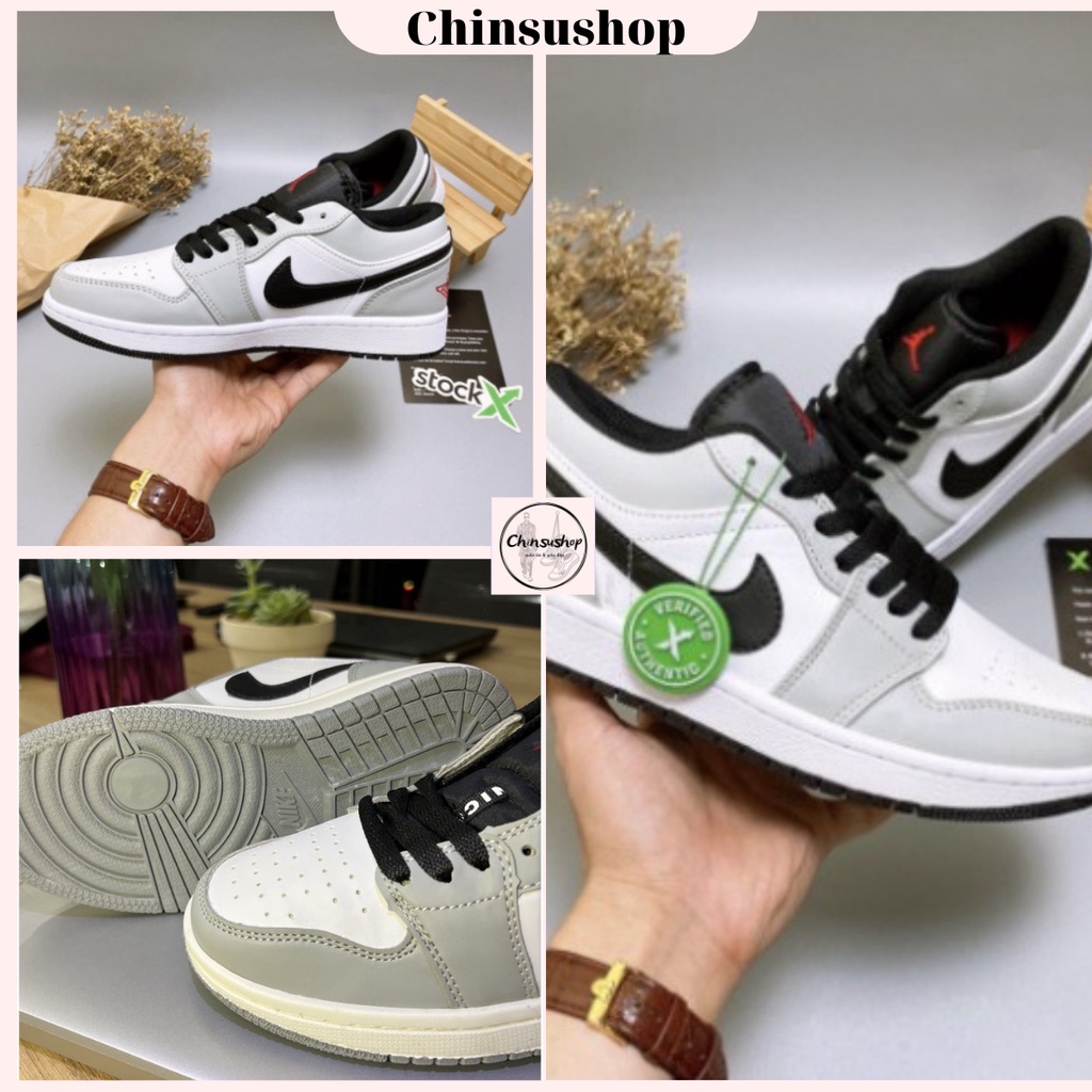 Giày Thể Thao_nike , Giày Sneakers Nam Nữ JD1 Xám Cổ Thấp