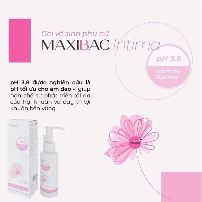 Gel vệ sinh intima Maxibac