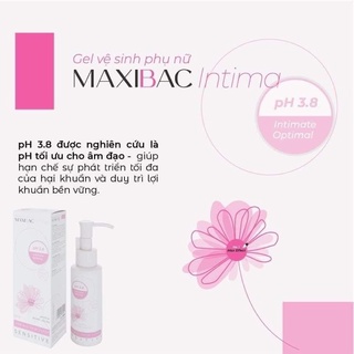 Gel vệ sinh intima Maxibac