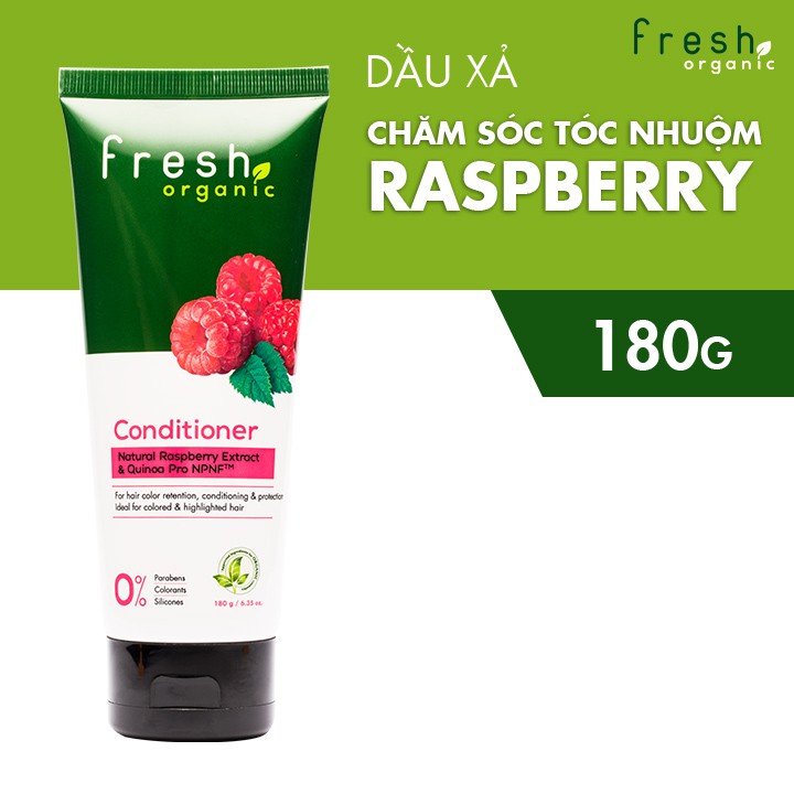 Dầu Xả Suôn Mượt Tóc Fresh Organic 180g - Thành phần hữu cơ