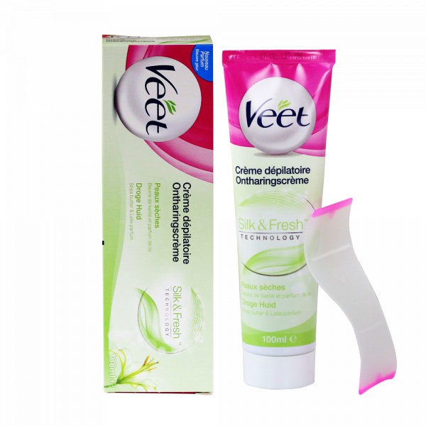 Kem Tẩy Lông Dành Cho Da Khô VEET PERFECT TOUCH 3  100g (Xanh Lá)