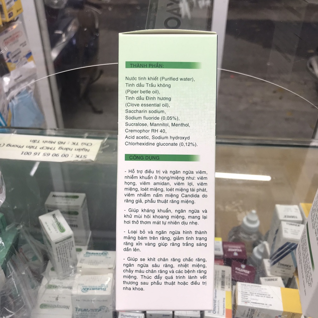 Nước súc miệng Yaocare Medic 250ml