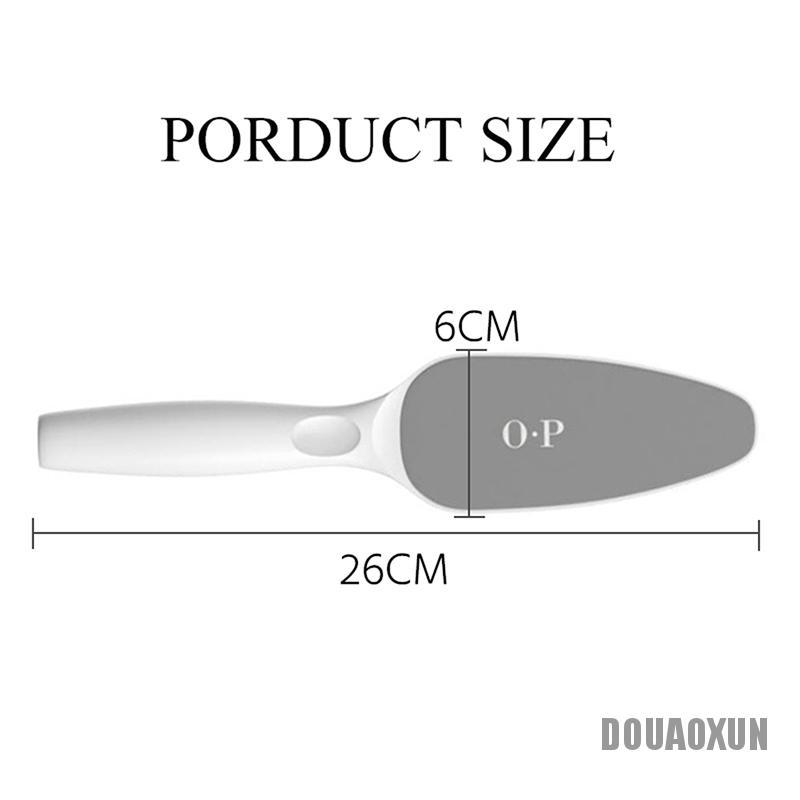 (Hàng Mới Về) Dụng Cụ Dũa Hai Mặt Tẩy Tế Bào Chết Cho Gót Chân | BigBuy360 - bigbuy360.vn