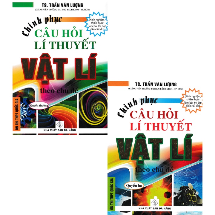 Sách - Combo Chinh Phục Câu Hỏi Lí Thuyết Vật Lý Theo Chủ Đề (Bộ 2 Cuốn) - HA