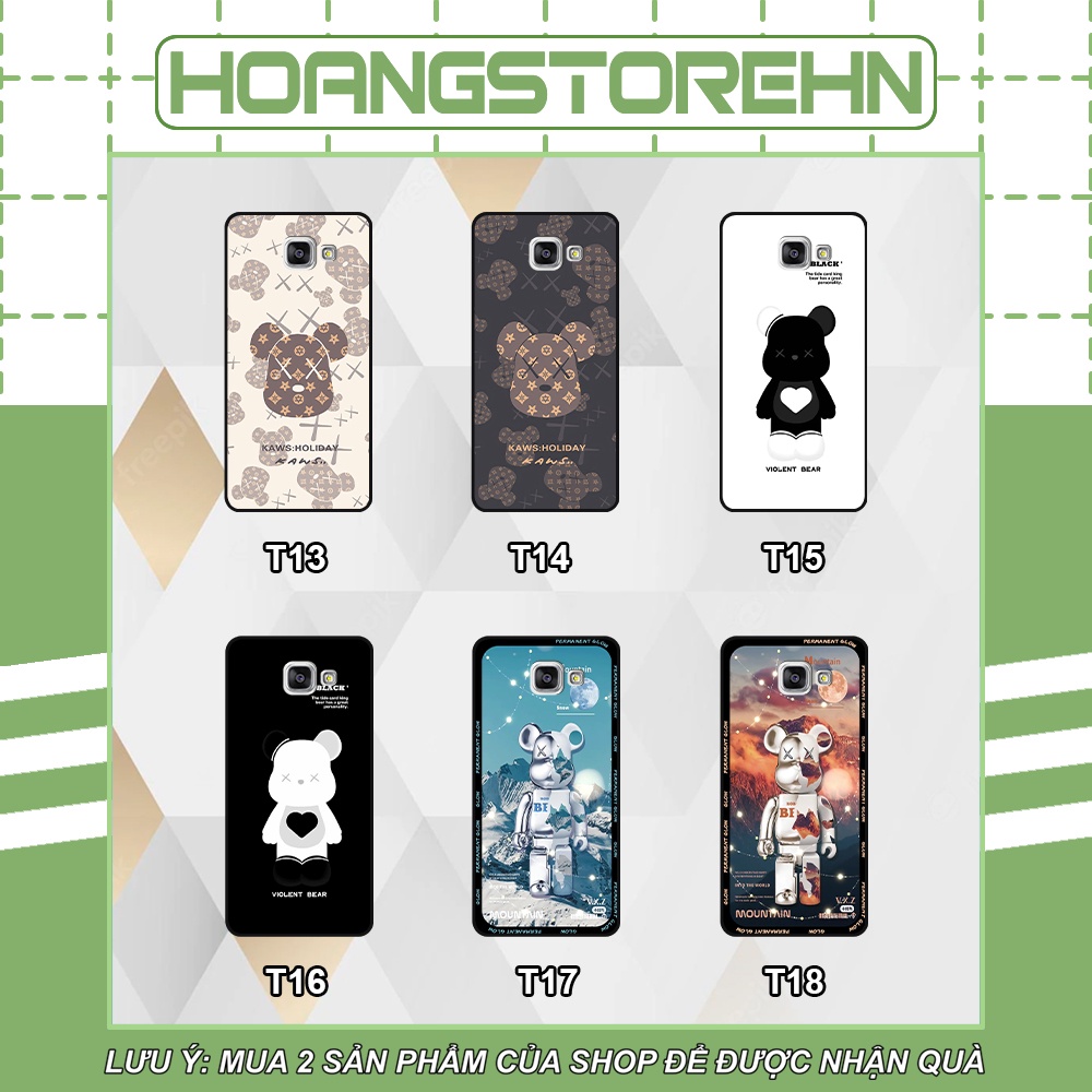 Ốp lưng Samsung A3 2016 / A5 2016 / A7 2016 in hình họa tiết Mountain, Be@rbrick dễ thương (T13 - T18)