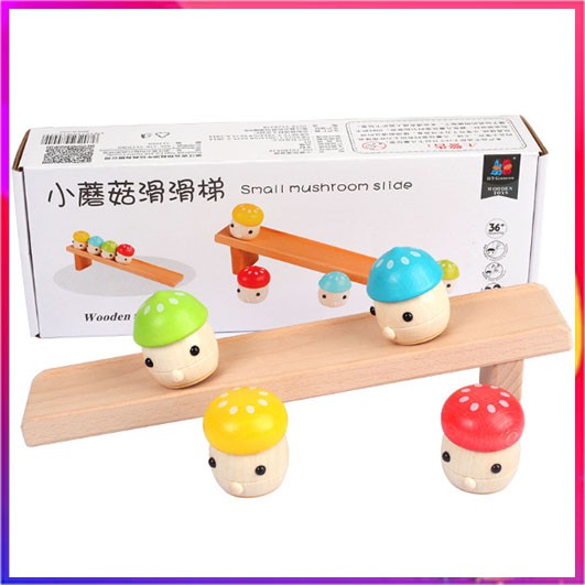 Đồ chơi gỗ trượt kích thích tư duy sáng tạo cho trẻ