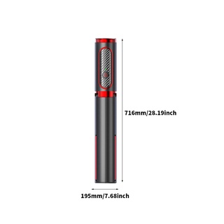 Aluminum Alloy Universal Extendable Wireless Remote 360 Rotation Live Streaming Bluetooth-compatible Selfie Stick Tripod