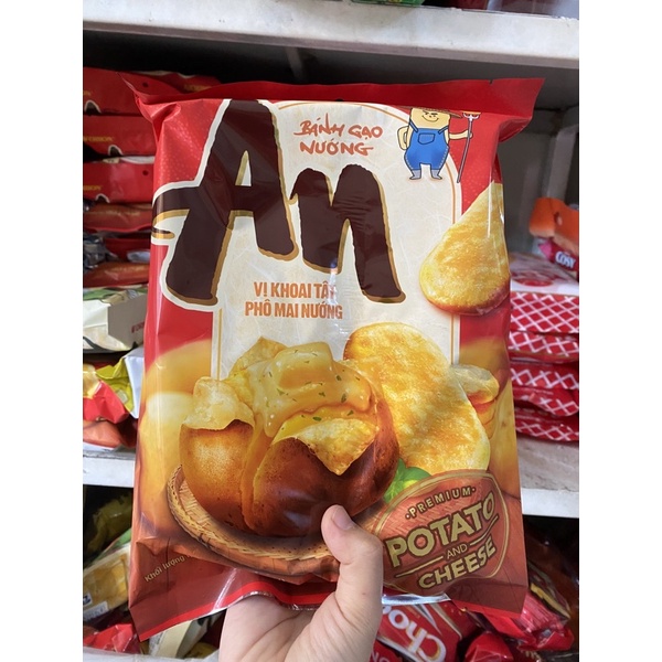 BÁNH GẠO AN Rong biển, vị cá nhật , vị tự nhiên bịch 100,8g  VỊ Phô mai
