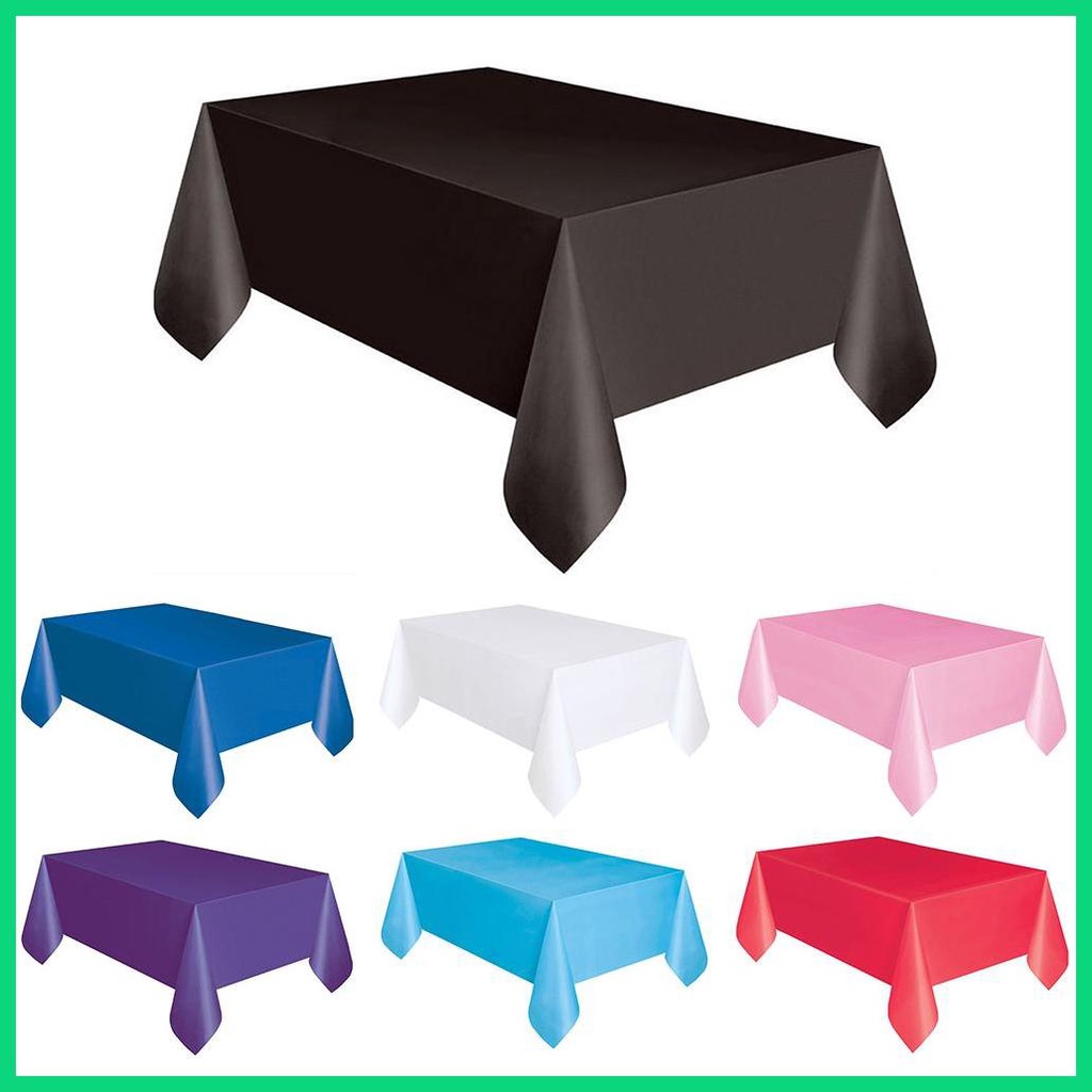 Khăn Trải Bàn Bằng PC Dày Chịu Được Sức Nặng Cho Tiệc Cưới/Sinh Nhật/Tiệc Tùng/Sinh Nhật