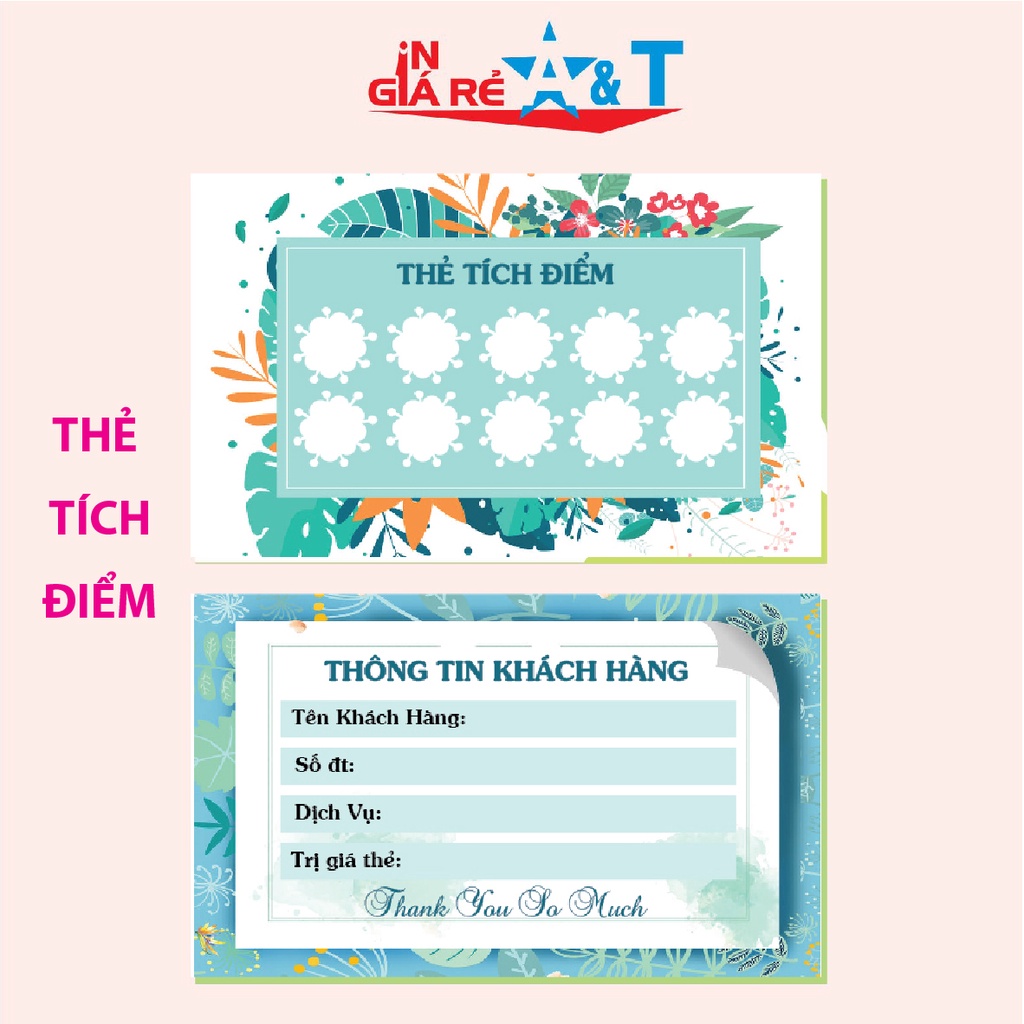 THẺ TÍCH ĐIỂM GIÁ RẺ - CARD TÍCH ĐIỂM MUA HÀNG