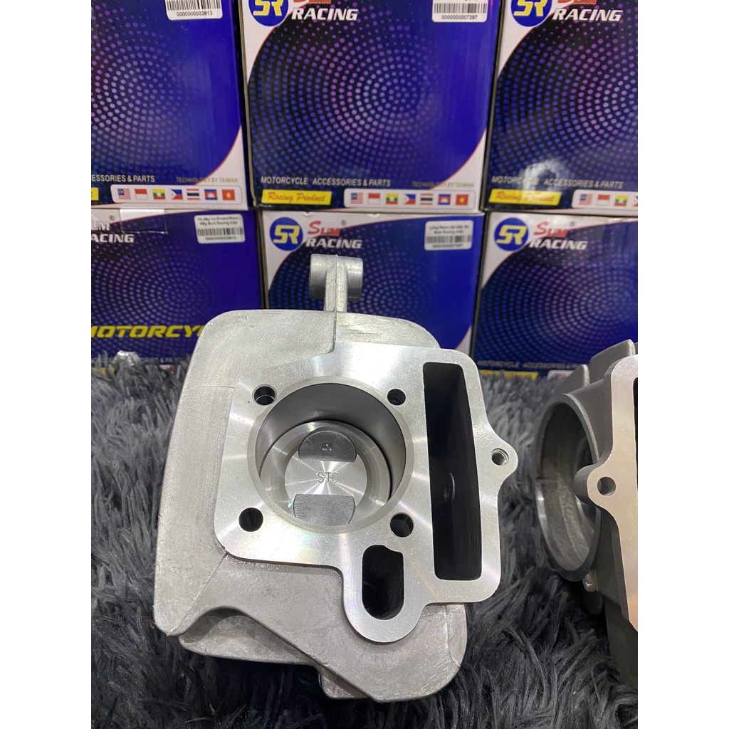 FULL Bộ đầu lòng Wave Trái 54mm dài 78  cho wave dream cup 67 Sirius 50 cc