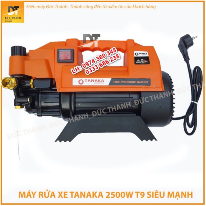 Siêu hot MÁY RỬA XE TANAKA 2.5 KW ( 2500W )