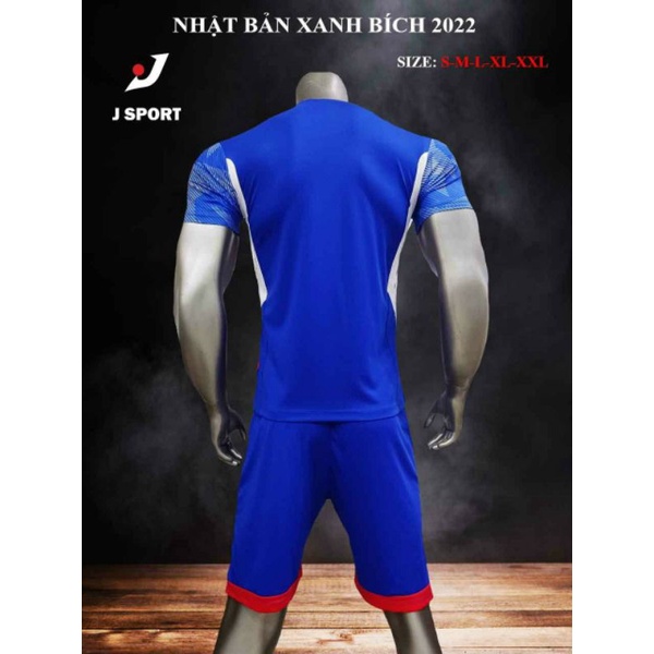 BỘ ĐỒ ĐÁ BANH ĐỘI TUYỂN NHẬT XANH MỚI NHẤT 2023