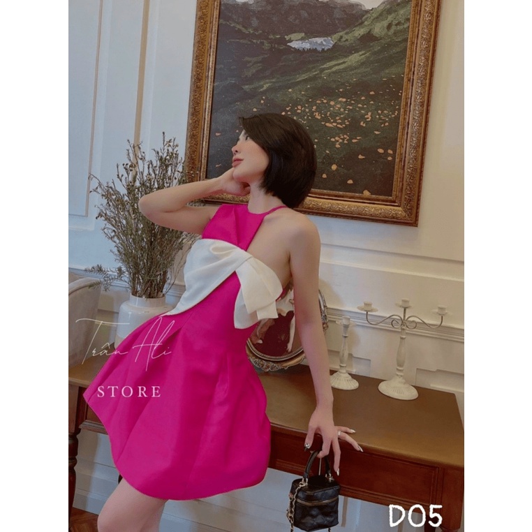 (MẪU MỚI) MẪU HOT ĐẦM TAFTA PHỐI NƠ ĐỈNH CỦA CHÓP SIÊU PHẨM DỰ TIỆC SIÊU XINH HHP