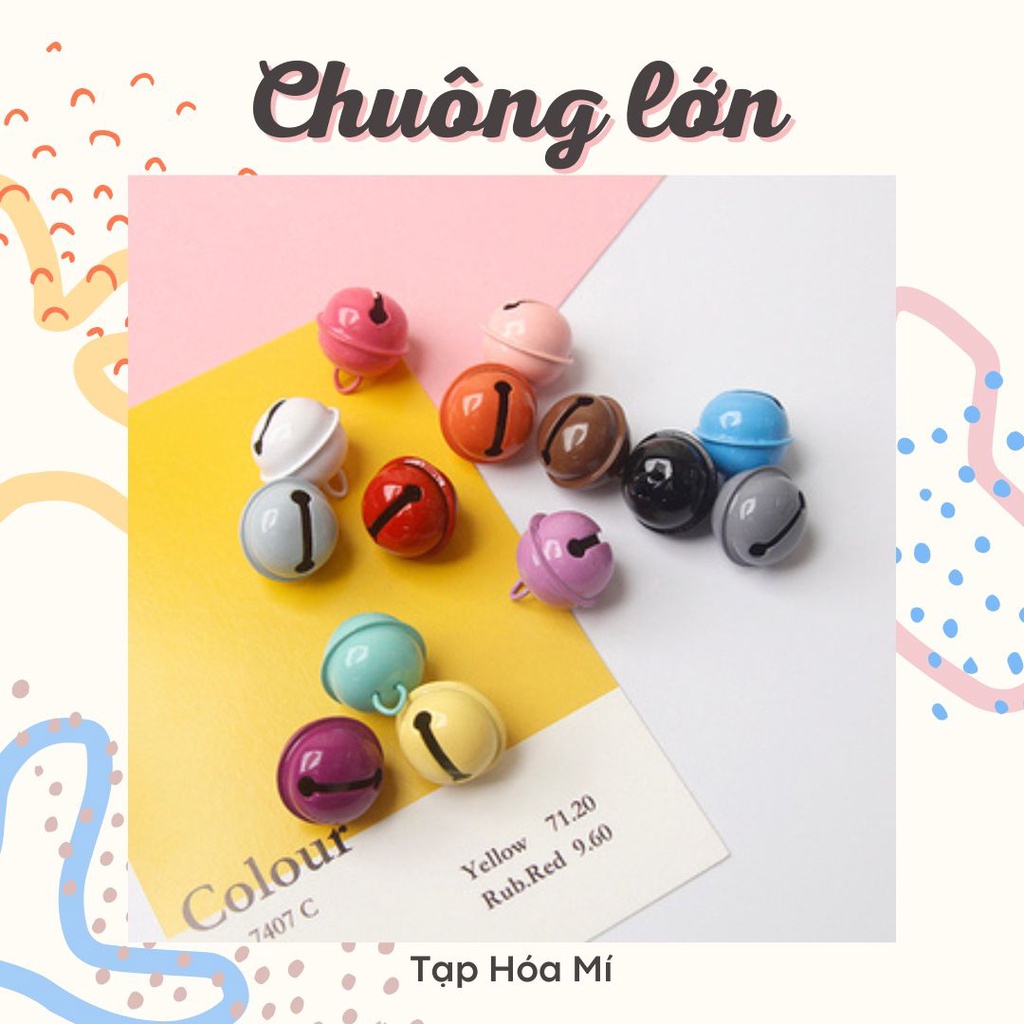 CHUÔNG/LỤC LẠC TRANG TRÍ MÓC KHÓA, LÀM VÒNG CỔ CHO CHÓ MÈO