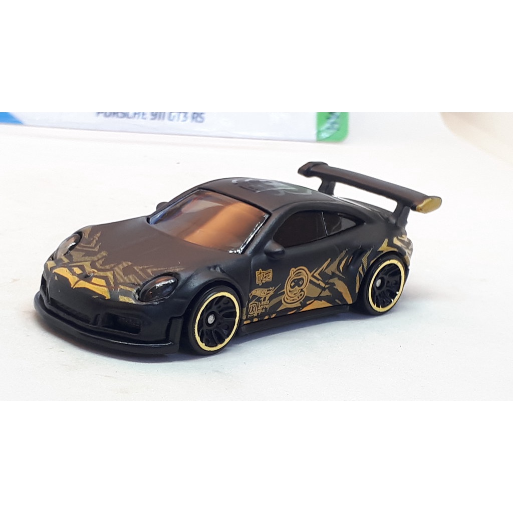 Xe mô hình Hot Wheels 1/64 PORSCHE 911 GT3 RS TANNER FOX Card US