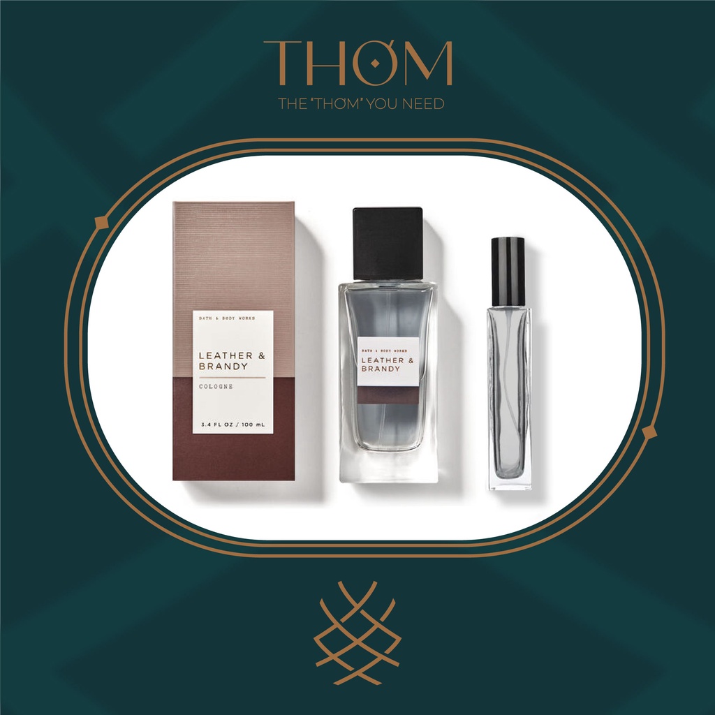 LEATHER &amp; BRANDY | Sản Phẩm Tắm Dưỡng Xịt Thơm Toàn Thân Body Spray Bath &amp; Body Works