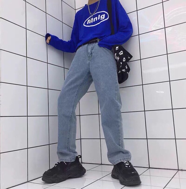Quần baggy ống rộng