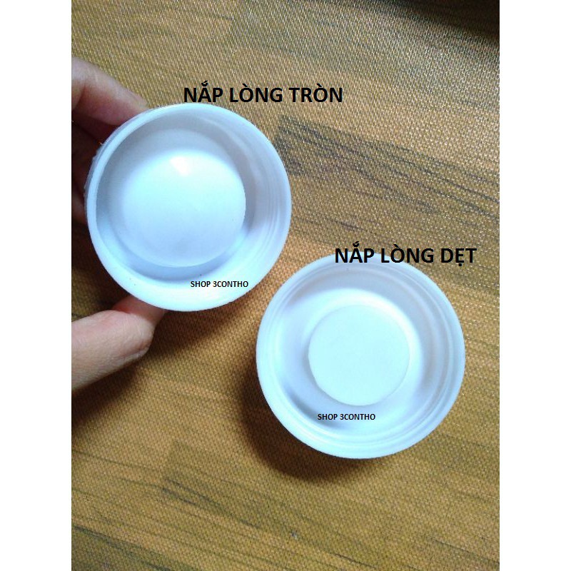 Nắp phích nhựa Rạng đông 2L màu trắng