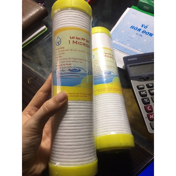 Bộ 2 lõi lọc nước 1micron 10inch