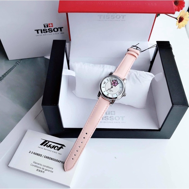 Đồng hồ nữ dây da Tissot Lady Heart Flower T050.207.16.117.00 thumbnail