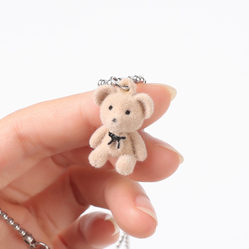 Vòng cổ mặt gấu bông dễ thương thời trang cho nữ