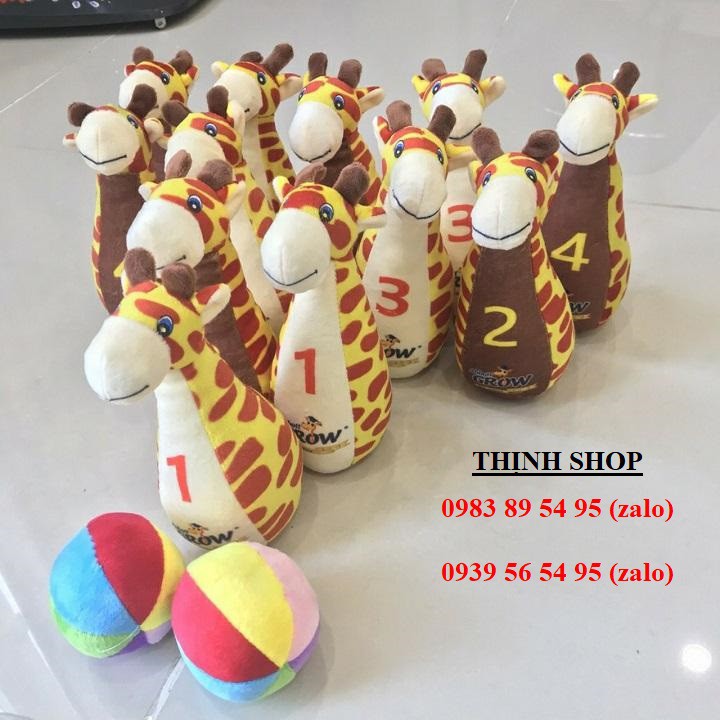 bộ đồ chơi bowling cho bé - bộ đồ chơi bowling