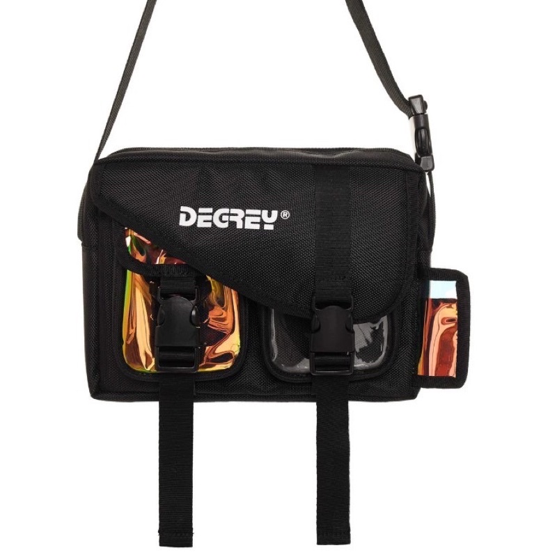 Túi Đeo Chéo Degrey Mini Shoulder Hologram Cao Cấp 2810 Clothes Shop Phong Cách Unisex (Tặng Móc Khoá)