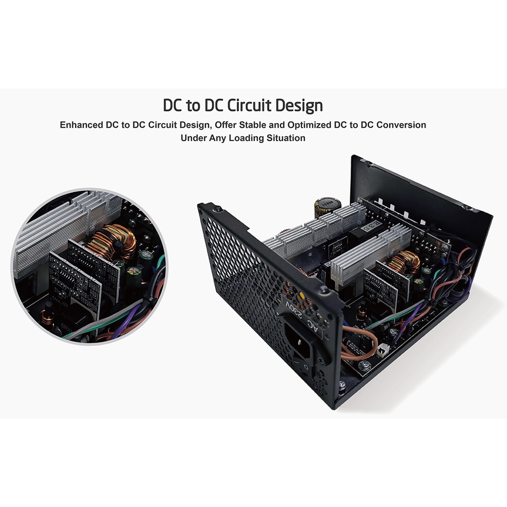 Nguồn máy tính - PSU PC Xigmatek HYDRA M 750 EN44221 - 750w - 80Plus BRONZE - FULL MODULAR  - Full Box - BH 8/2022