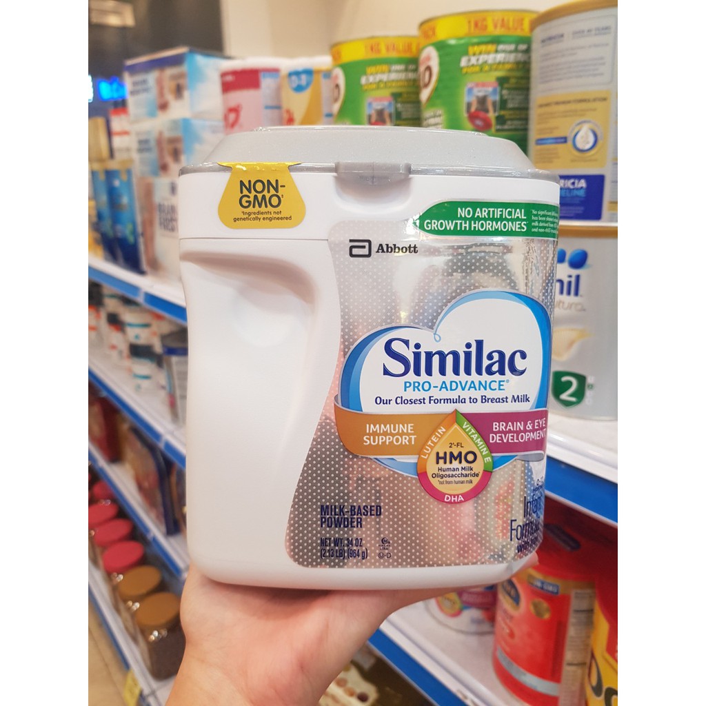 DATE 2022 Sữa bột Similac Pro Advance 964g Mỹ