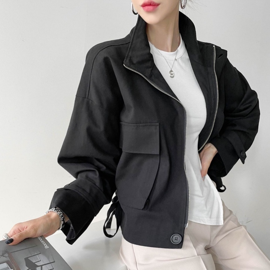 Áo khoác SUXI tay dài thanh lịch thời trang dành cho nữ