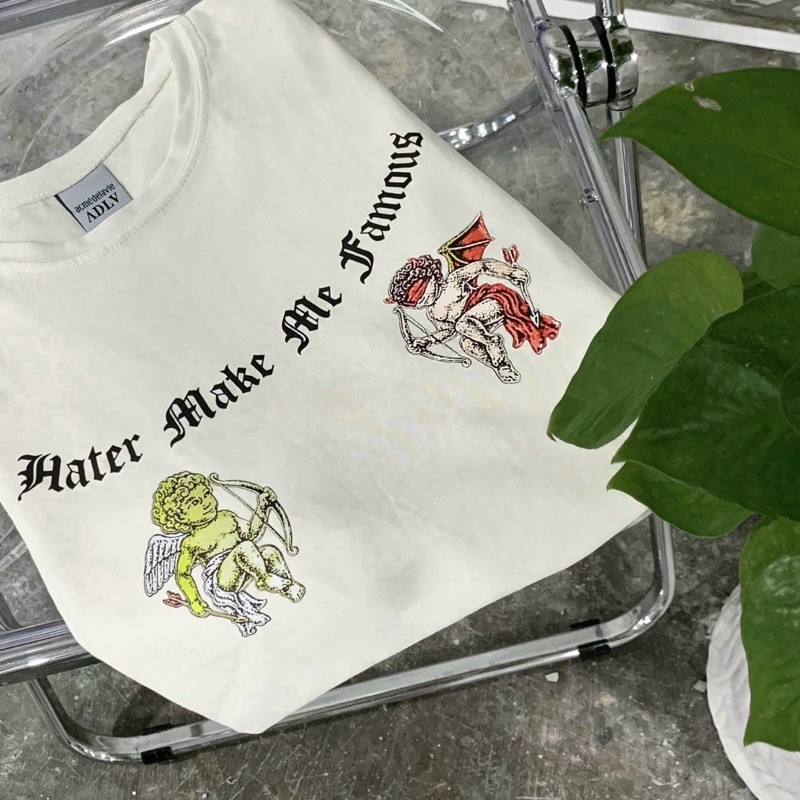 ÁO THUN TAY LỠ ANGEL FORM UNISEX (hình chụp thật)