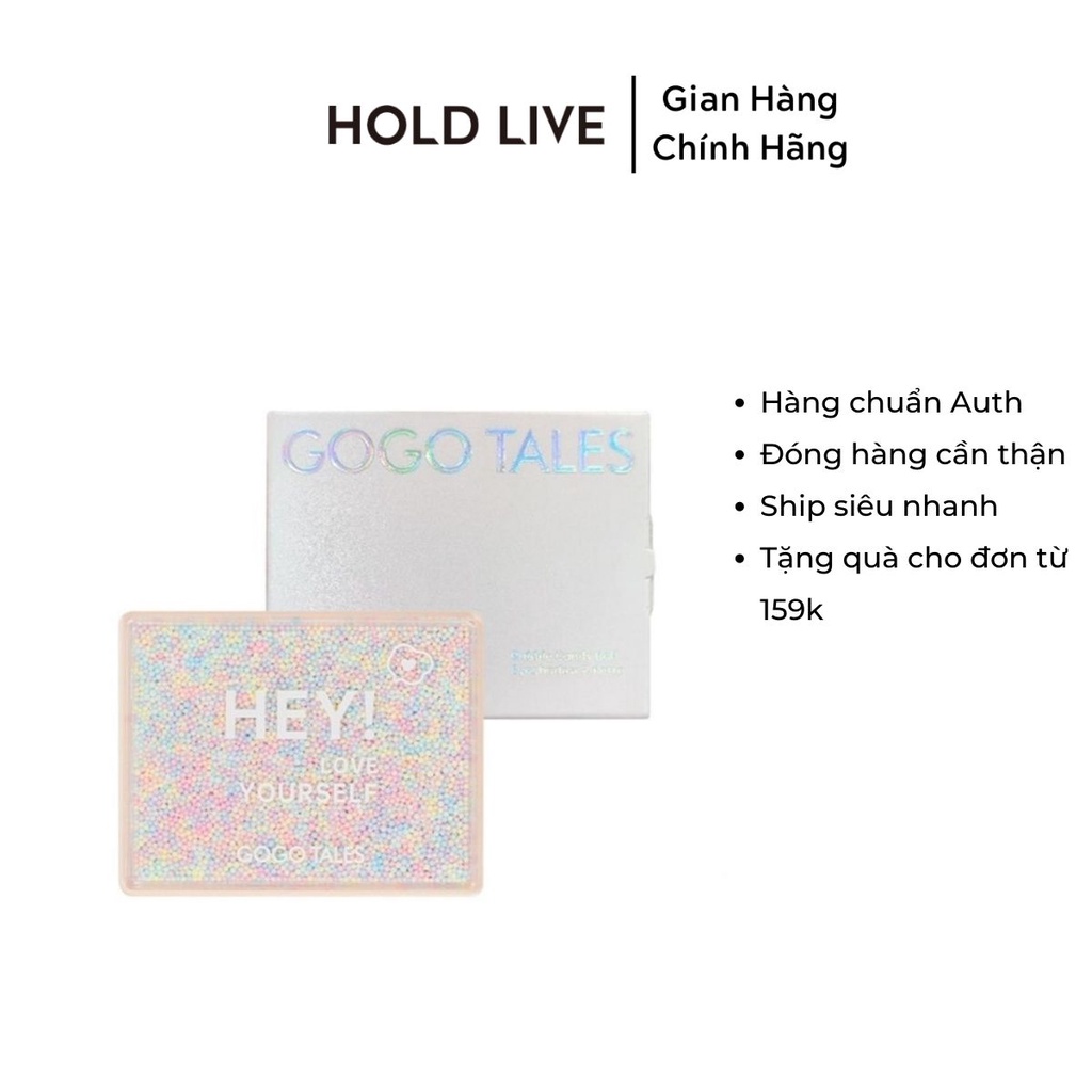 Bảng phấn mắt 6 màu Gogo Tales Bubble Gum Mini eye Shadow GT297 Lớp phấn siêu nhẹ 6 màu dễ phối