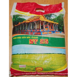 Gạo Thơm ST25 - Gạo Ngon Số 1 Thế Giới Cam Kết Không Pha Trộn (5-10kg)