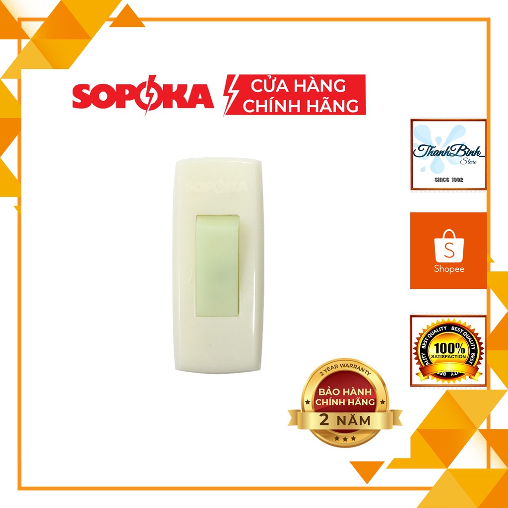 CÔNG TẮC QUẢ NHÓT/ CÔNG TẮC TREO BẬT ĐIỆN DẠ QUANG SOPOKA CỰC ĐỒNG ĐÚC