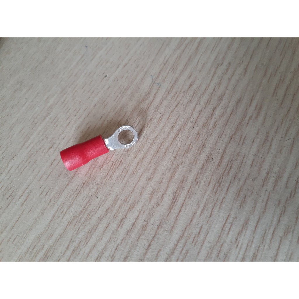500 chiếc Đầu cos tròn bọc nhựa / đầu cốt tròn bọc nhựa R3.5-5