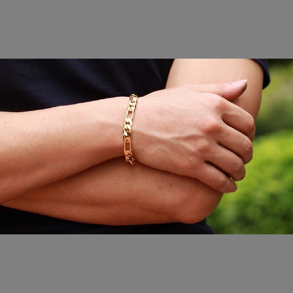 Vòng đeo tay Jagacopt 2015 mạ vàng 18K thời trang cho nam