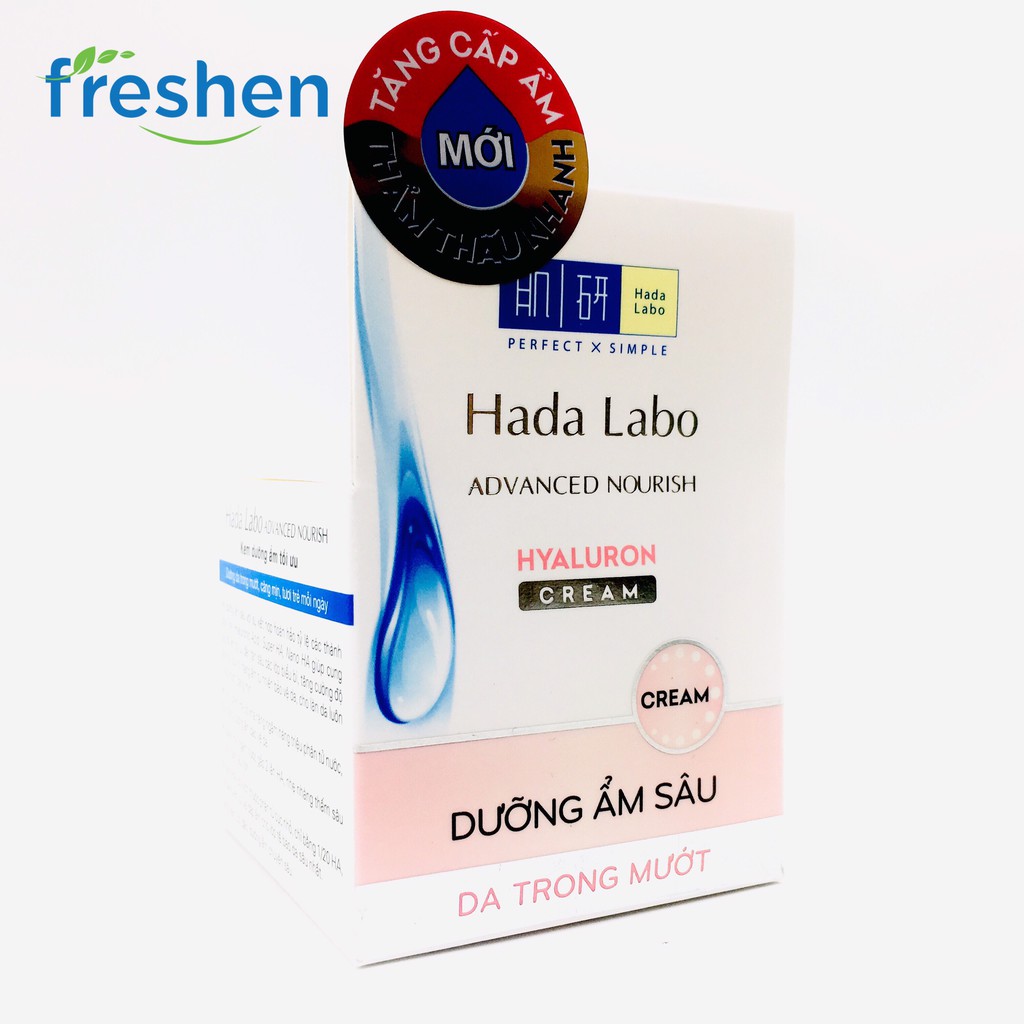 ✅ (CHÍNH HÃNG) Hada Labo Advanced Nourish Hyaluron Cream - Kem Dưỡng Ẩm Tối Ưu